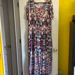 Cato Multi Colored Dress Sz 22/24W